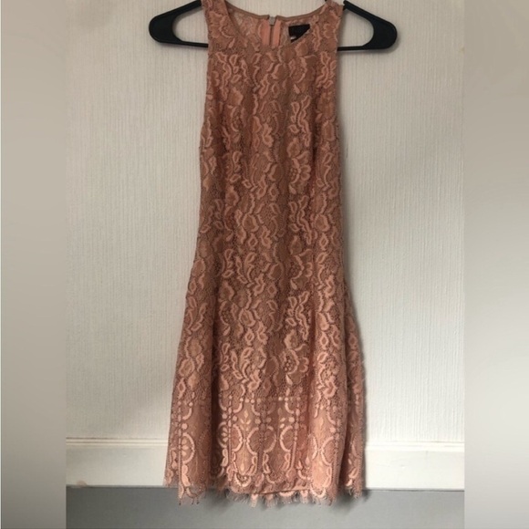 NWT NBD Revolve Lace Cutout Shift Mini Dress - Picture 2 of 3